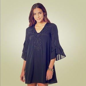 BNWT Lilly Pulitzer Tatiana Silk Dress (TRUE NAVY)